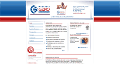 Desktop Screenshot of mudanzasgeno.com